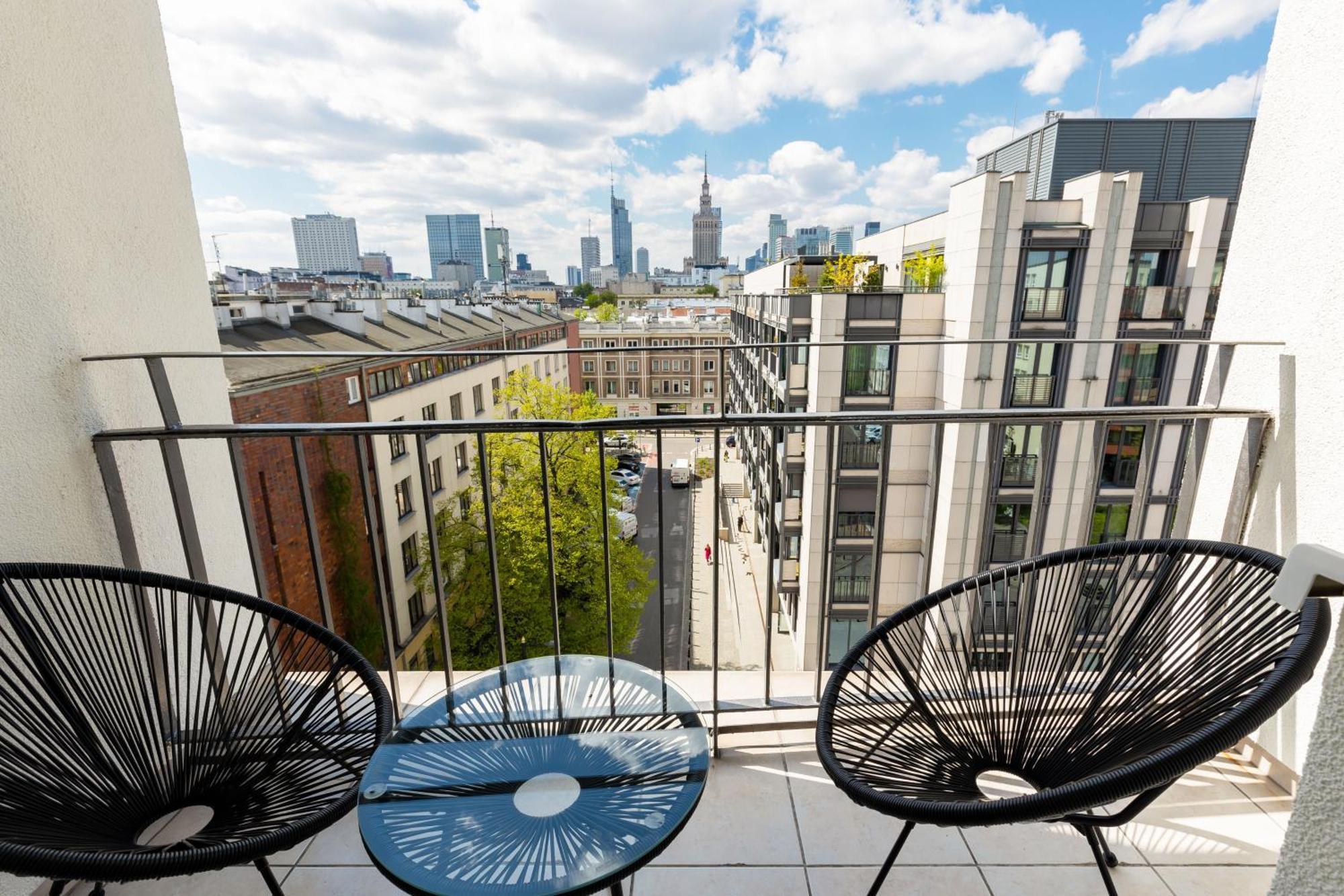 City Panorama Spacious Apartment By Renters Prestige Varsóvia Exterior foto