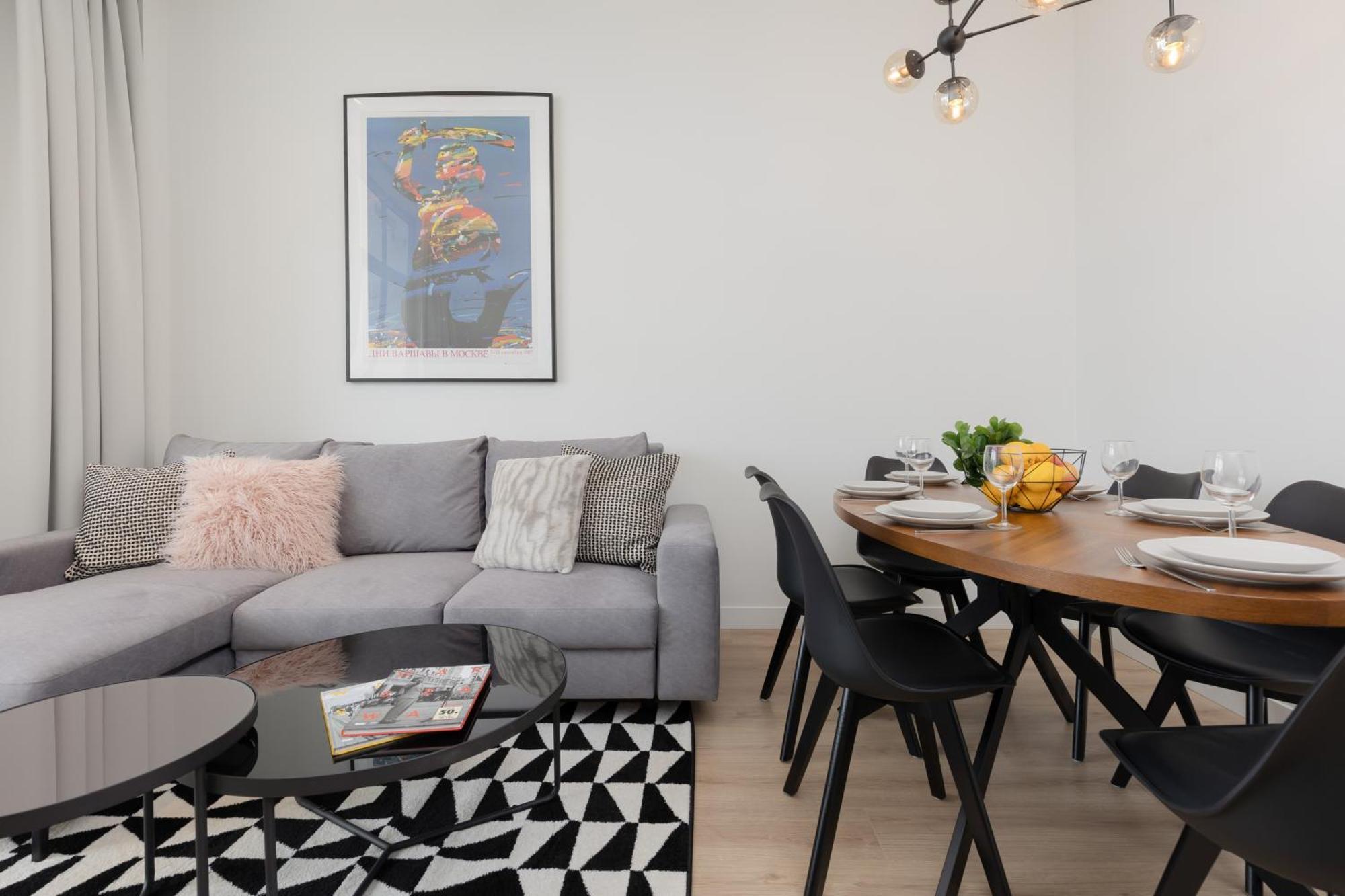 City Panorama Spacious Apartment By Renters Prestige Varsóvia Exterior foto
