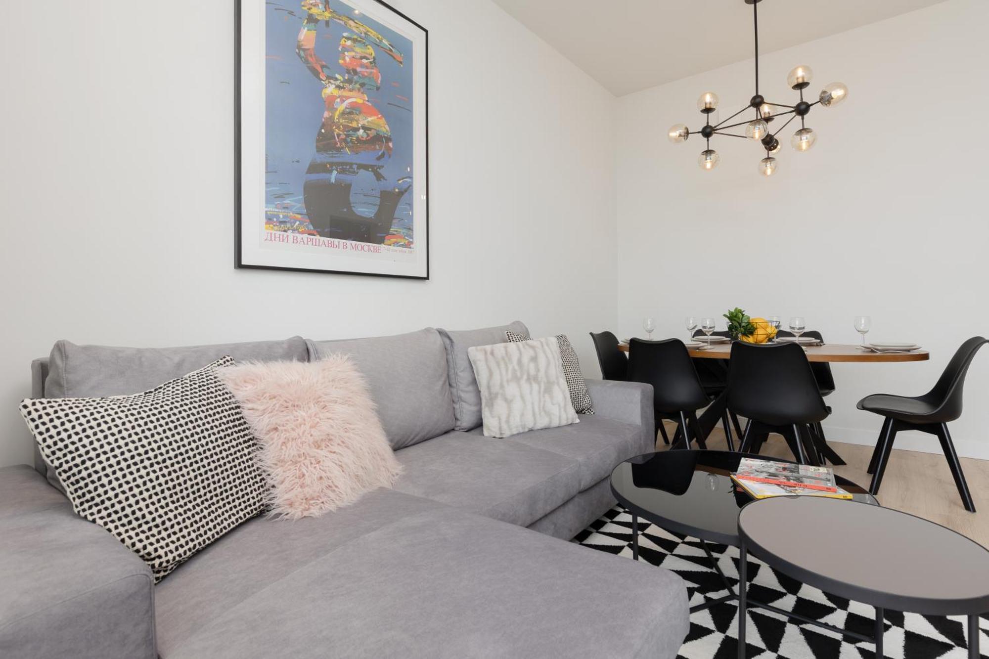 City Panorama Spacious Apartment By Renters Prestige Varsóvia Exterior foto