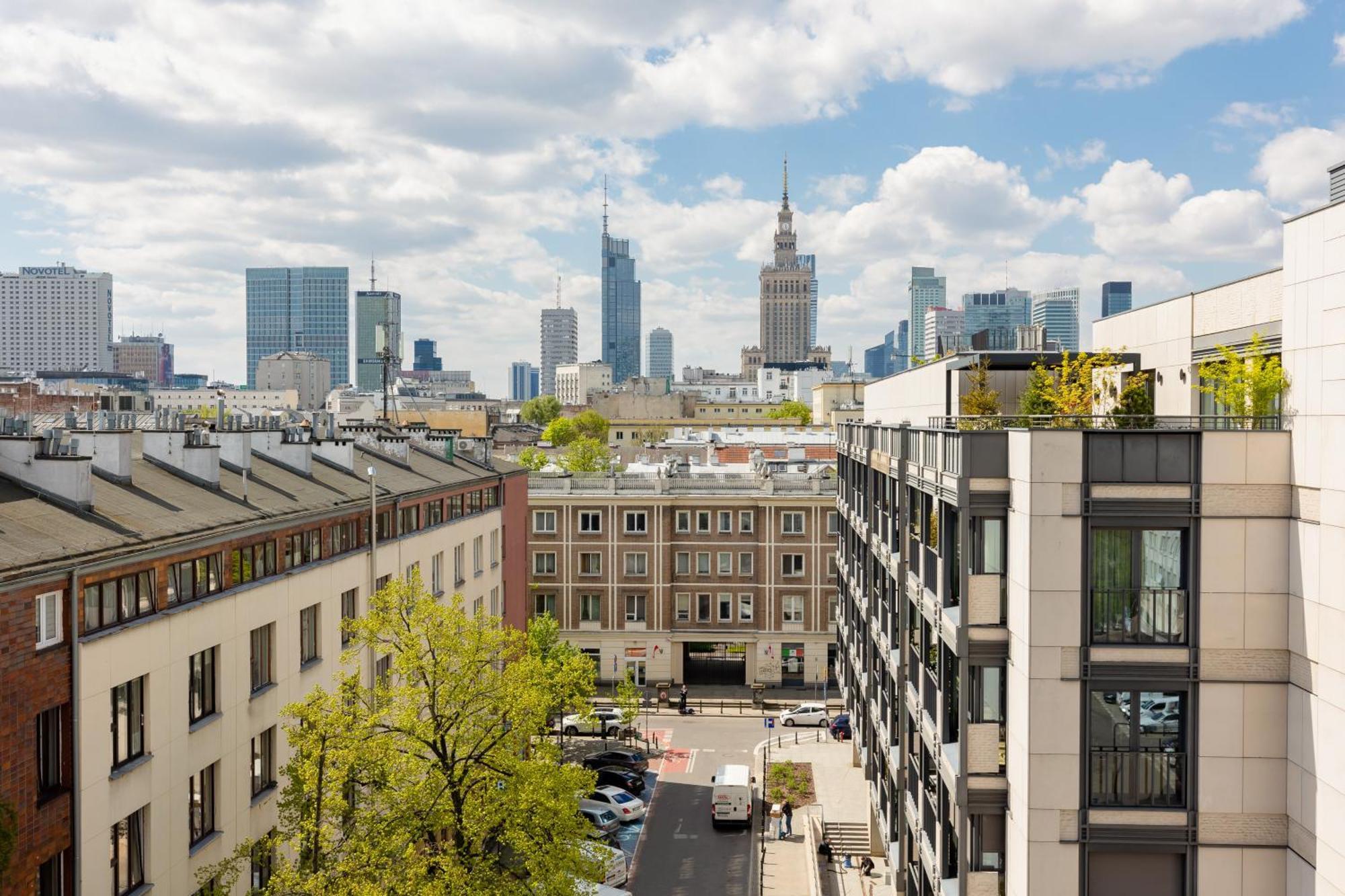 City Panorama Spacious Apartment By Renters Prestige Varsóvia Exterior foto