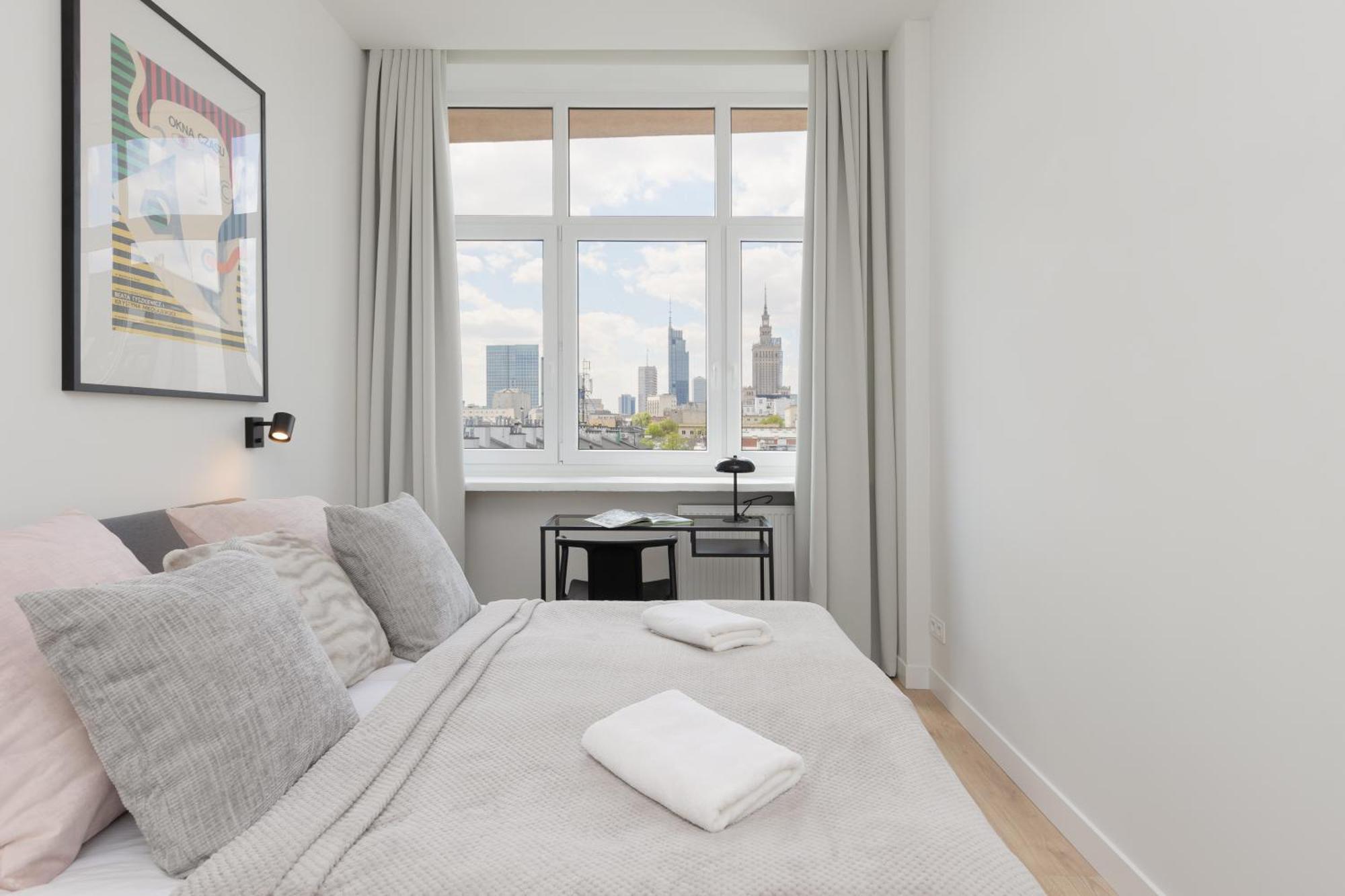 City Panorama Spacious Apartment By Renters Prestige Varsóvia Exterior foto